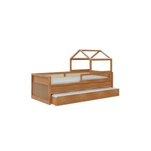 CAMA PAPAYA COM CASINHA MADEIRA 